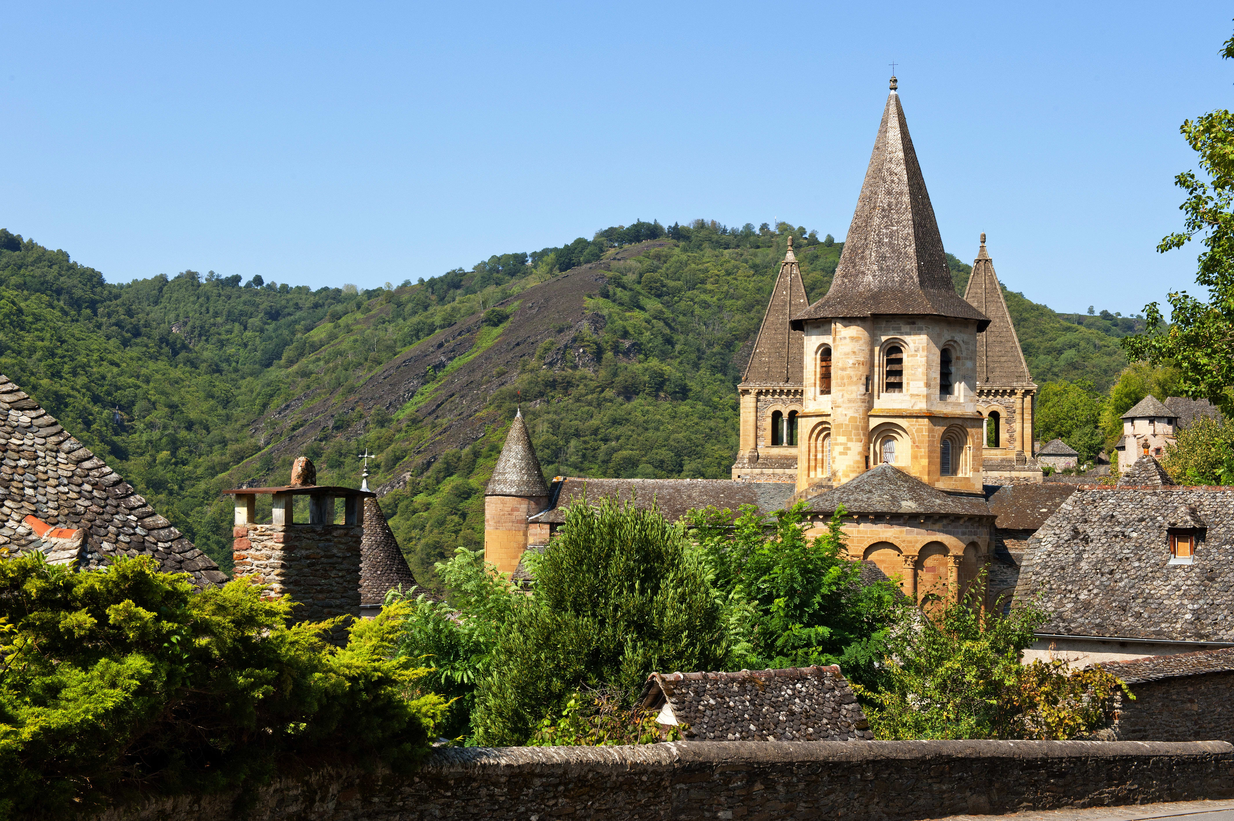 Image Chemin de Compostelle, Aumont-Aubrac - Conques